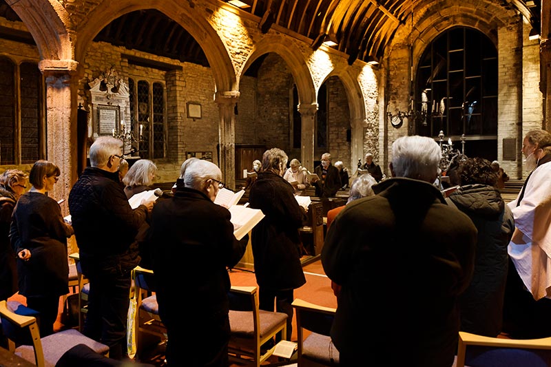 Prayer and Praise Service at St John's Church Hatherleigh