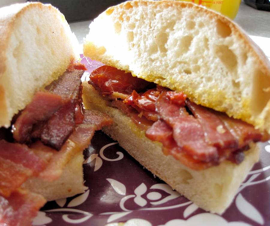 Image of bacon bap